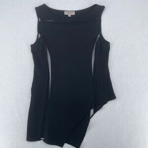 Ivan Grundahl Copenhagen Asymmetrical Tank Top 38 S/M Avant-Garde Sheer Panels
